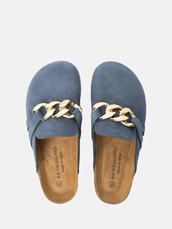 Fenia Nubuck - Denim Blue