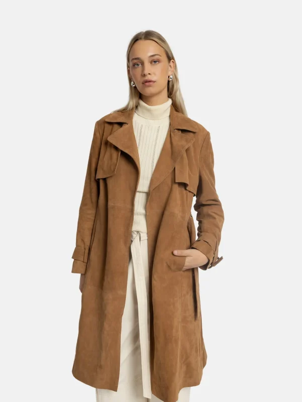Hafna Suede - Cognac