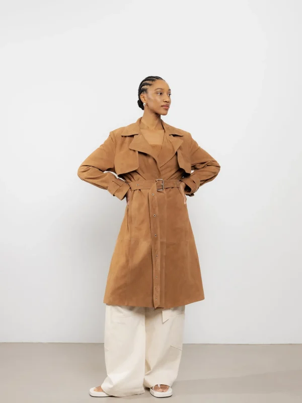 Hafna Suede - Cognac