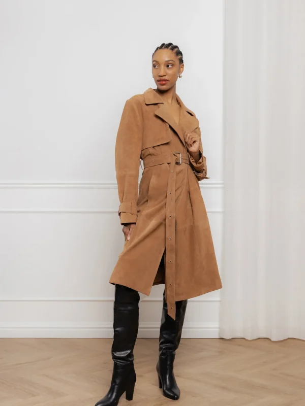 Hafna Suede - Cognac