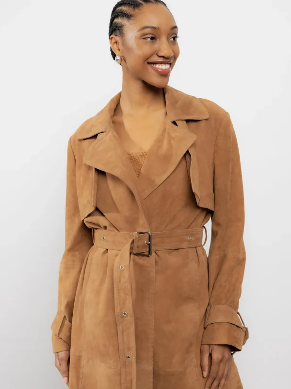 Hafna Suede - Cognac
