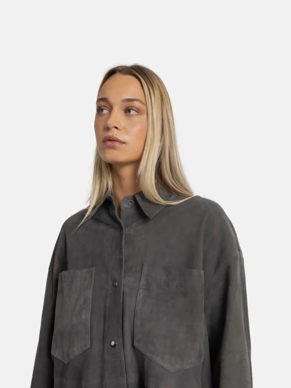 Harlow Suede - Grey