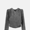 Heather Suede - Grey