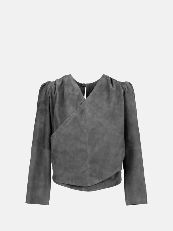 Heather Suede - Grey