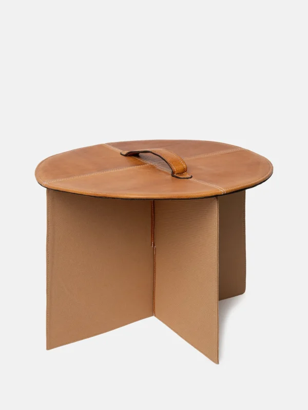 Lid for P027 - Burned Tan